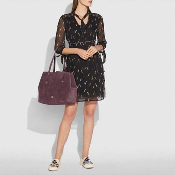 Coach Handbags - Coach Reversible Large Market Tote OXBLOOD/BLACK/
